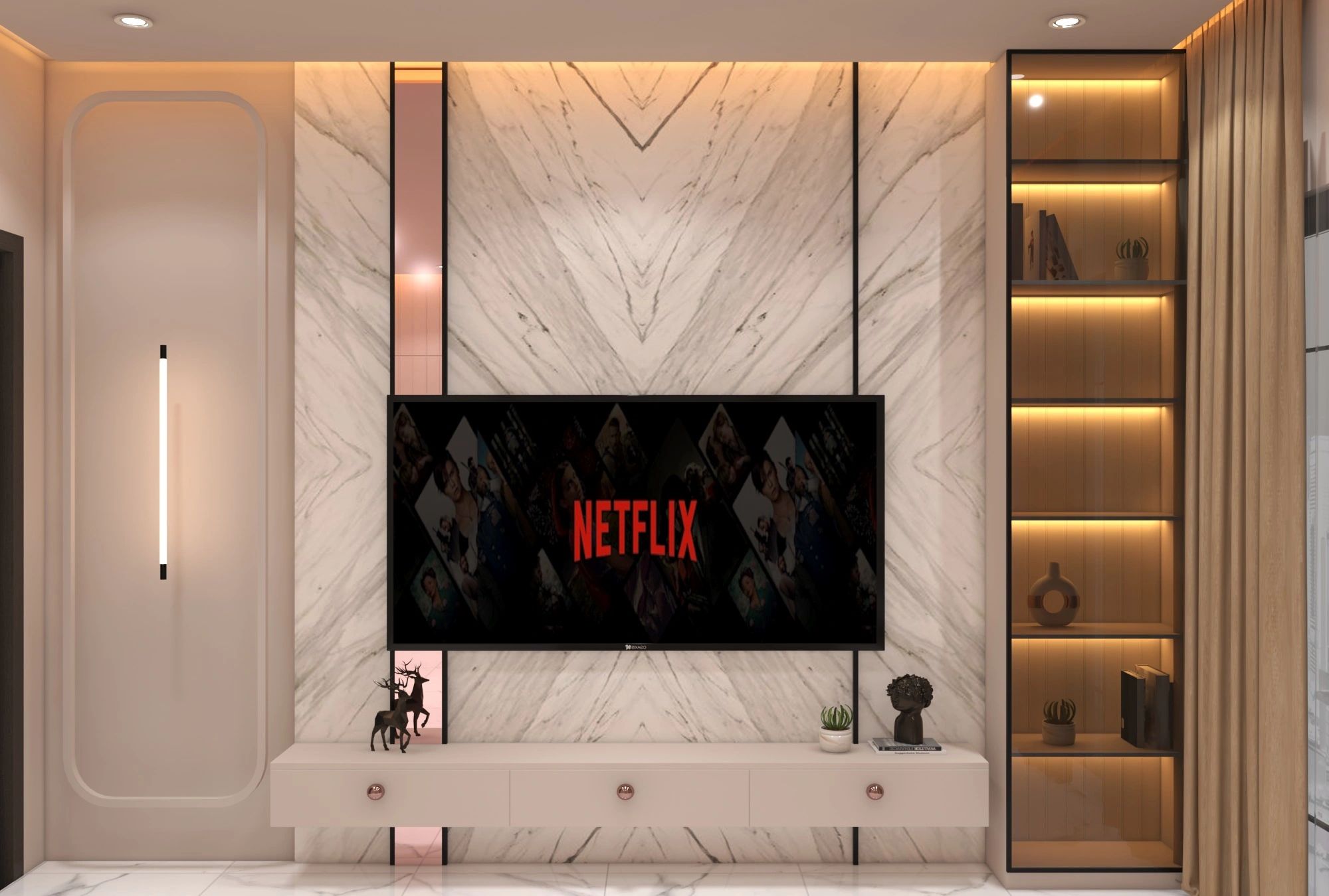 Best Interior Designer In Baranagar Best Interior Designer In Dunlop Interior Designer Bedroom Interior Design In KolkataBedroom3