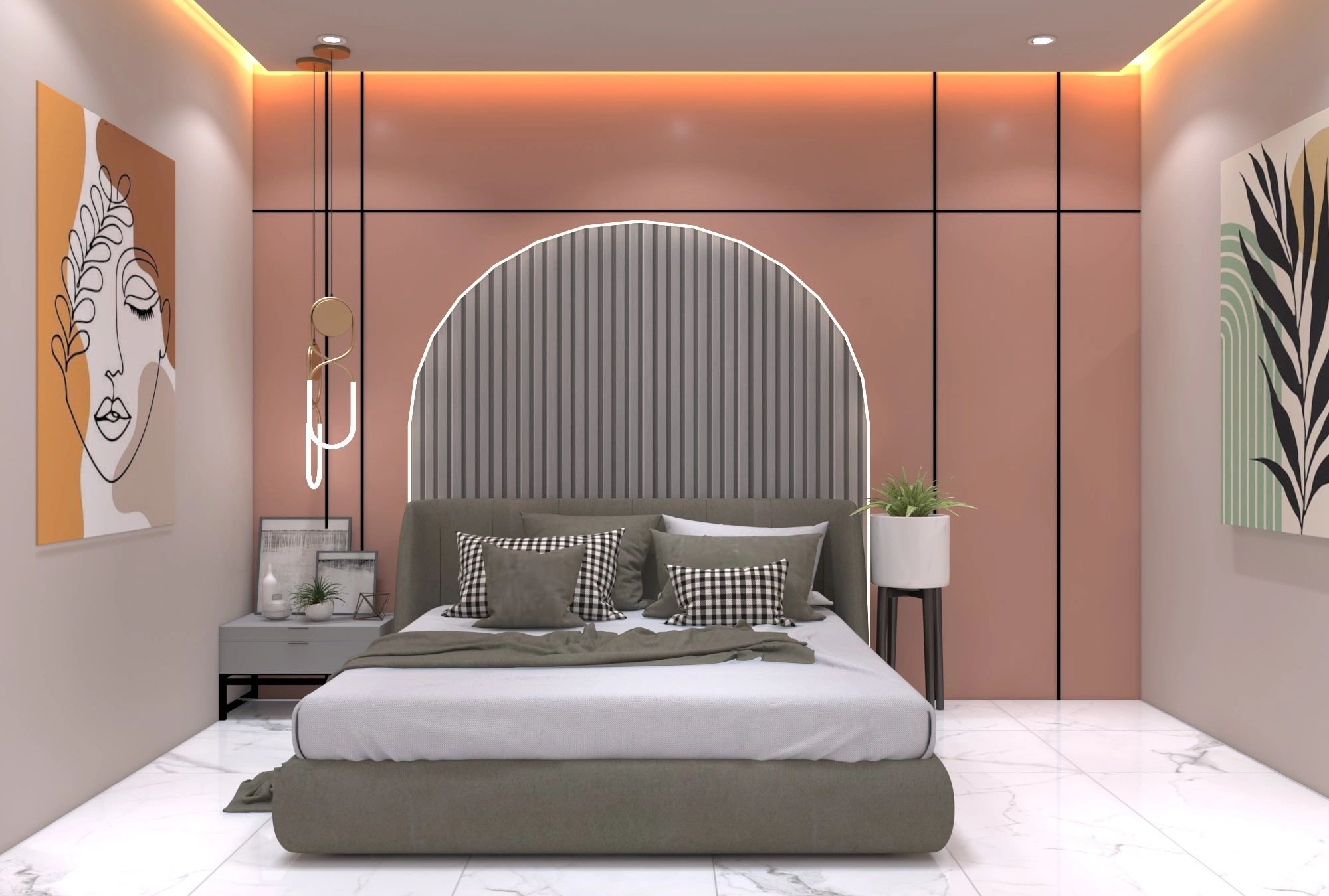 Best Interior Designer In Baranagar Best Interior Designer In Dunlop Interior Designer Bedroom Interior Design In KolkataBedroom4