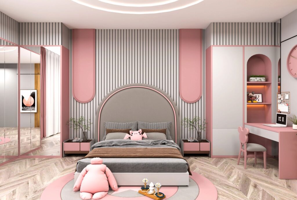 Best Interior Designer In Baranagar Best Interior Designer In Dunlop Interior Designer Bedroom Interior Design In KolkataBedroom41 1024x691